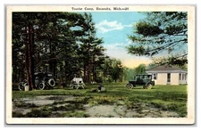 Escanaba Michigan ~ Tourist Camp  ~ Esky Delta County UNP