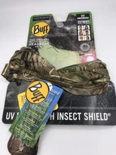 BUFF  - INSECT SHIELD - UV REAL TREE TUBULAR BANDANA HEADWEAR MASK SCARF