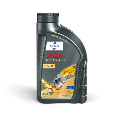Fuchs Titan GT1 Flex C3 0W-30 - 1 Liter | MB 229.52, 229.51 / VW 507.00, 504.00