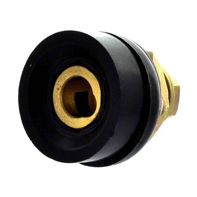 Lenco 08105 LDPM-25 Female Panel Mount - Black
