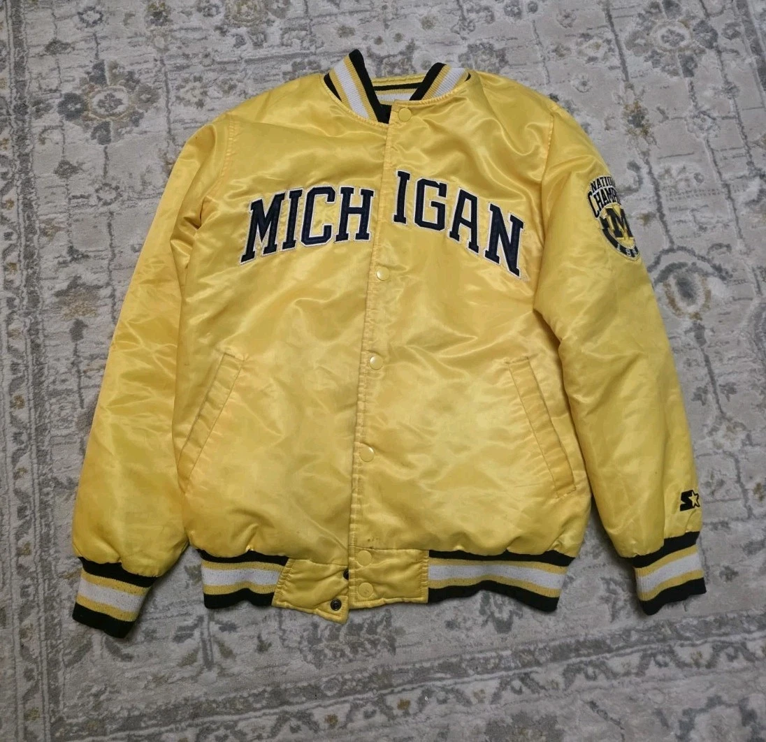 25+ Starter Michigan Wolverines Sports Fan Jackets for sale
