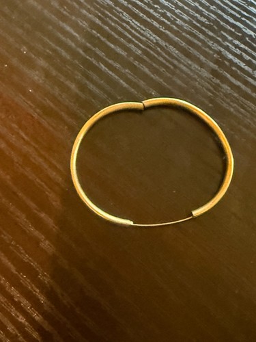 Vintage 14K GF Gold Fill Children Baby Infant Bracelet Bangle 1/20 Marked HFB