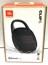  MA3 JBL Harman Clip 5 Portable Bluetooth Waterproof Speaker - Black