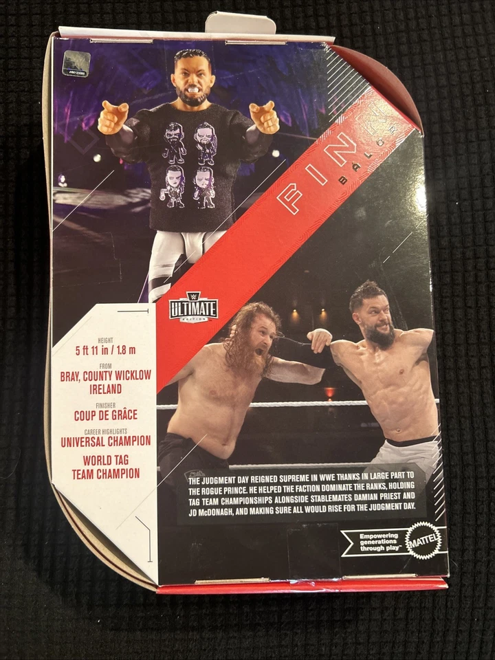 Figura WWE Mattel Ultimate Edition Series 24 2024 Finn Balor Chase Edition Foto 4 de 4