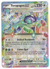 Terapagos ex 092/131 Evoluzioni Prismatiche Doppia Rara Carta Pokemon Holo NM