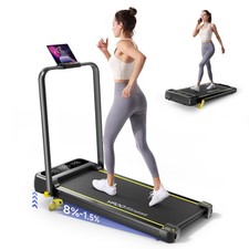 YPOO Treadmills for Home 300lb Foldable Treadmill with Incline Portable