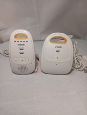 VTech DM111 Audio Baby Monitor Parent Baby Unit Power Plugs Included Tested