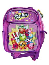 Shopkins PINK Small Backpack 12" x 10