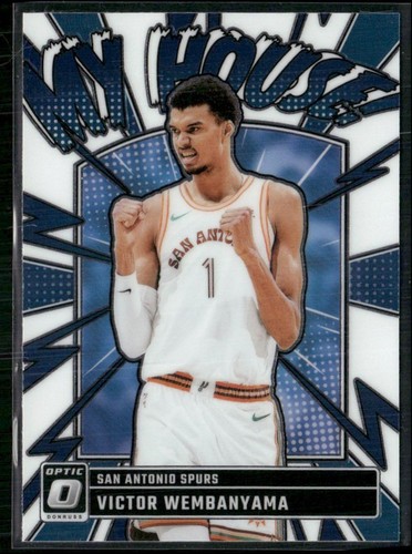 Victor Wembanyama #19 2024 Panini Donruss Optic My House card