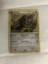 Steelix Rare Unleashed 24/95 MP Pokemon Card used