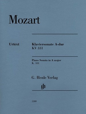 Piano Sonata A Major K. 331 (300I) With Alla Turca Revised Edition (Multilingual