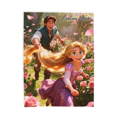 Personalized Disney Rapunzel Valentine, Gift For Friends, Couple V4
