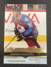 2014-15 UPPER DECK SERIES TWO ANDREW AGOZZINO #479 YOUNG GUNS #ed 064/100