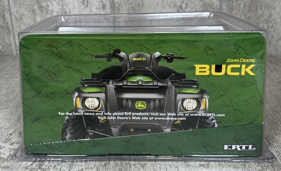 1/18 Ertl John Deere Buck 4-Wheeler Quad DieCast Set - Image 4 of 4