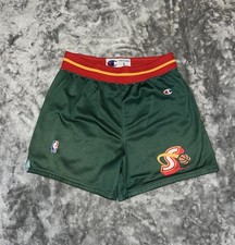 Vintage Seattle SuperSonics Champion Shorts
