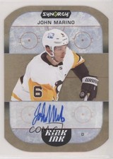 2022 Upper Deck Synergy Rink Ink Mystery Gold Achievement John Marino Auto 0he