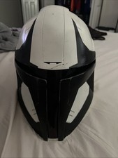 Star Wars The Mandalorian 3D Printed Helmet For Cosplay - White