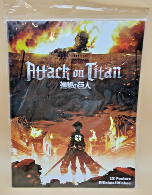 Attack On Titan 12 Poster Pack Trends International Anime Art