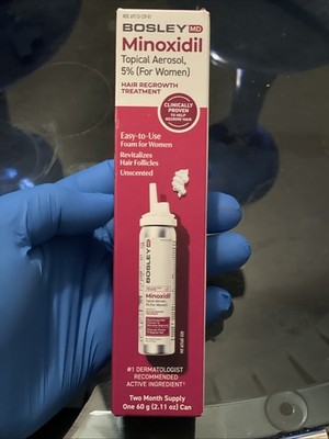Bosley MD Women's Hair Regrowth Treatment - 2.11oz (60g) - Exp: 5/26