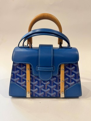 Goyard Saigon Mini Structure Sky Blue Pre Owned