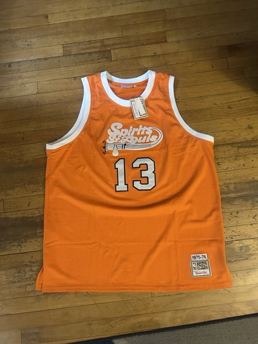 Maillot Basketball Vintage St Louis Spirits - Moses Malone - Mitchell & Ness - Taille 60