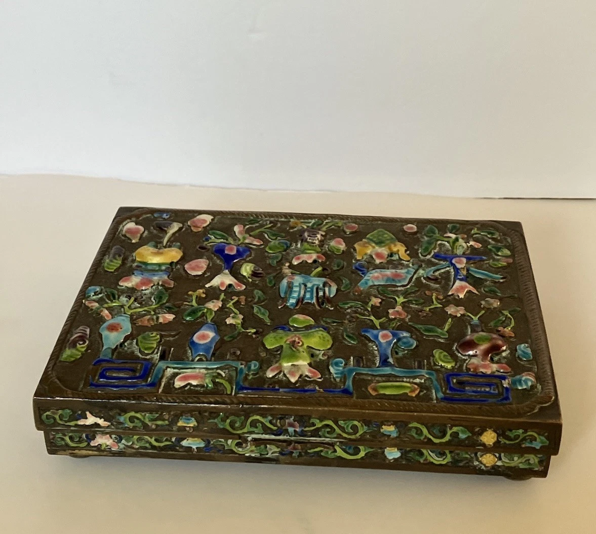 Antique Brass Chinese Boxes 1900-1940 for sale | eBay