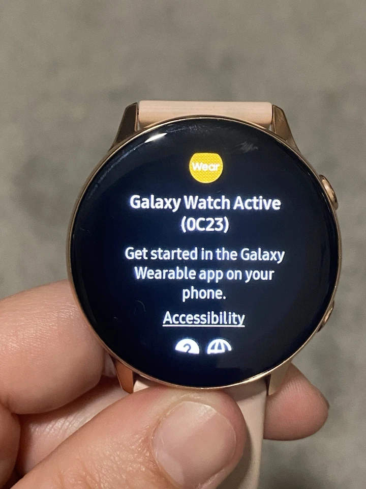 Samsung Galaxy Watch SM-R500 42mm Rose Gold, Excellent Condition, See Photos - Image 3 of 4