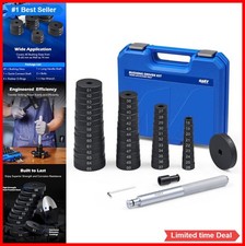 Bushing Driver Set 50 Discs 18mm To 74mm Carbon Steel Bearing Race Seal Bushing Driver Set 50 Discs 18mm To 74mm Carbon Steel Bearing Race Seal