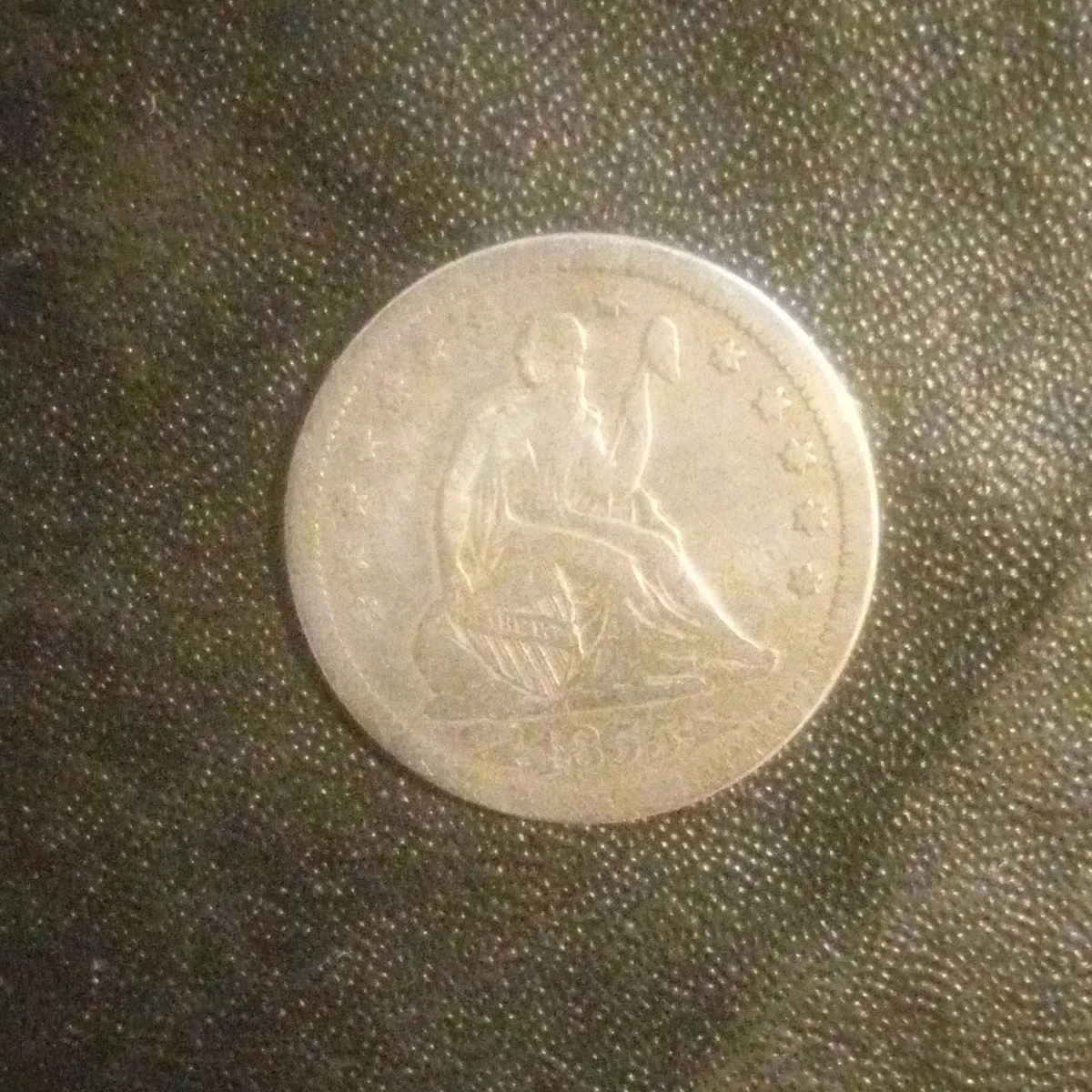 1855 Year Seated Liberty US Quarters (1838-1891) for sale | eBay