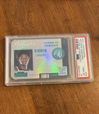 Anthony Edwards 2021 Contenders License Dominate #25 Timberwolves Georgia PSA 10