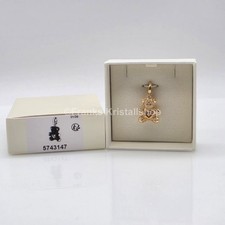 Swarovski Idyllia Charm Ciondolo Teddy, Colore Oro, Placcato Oro 5743147