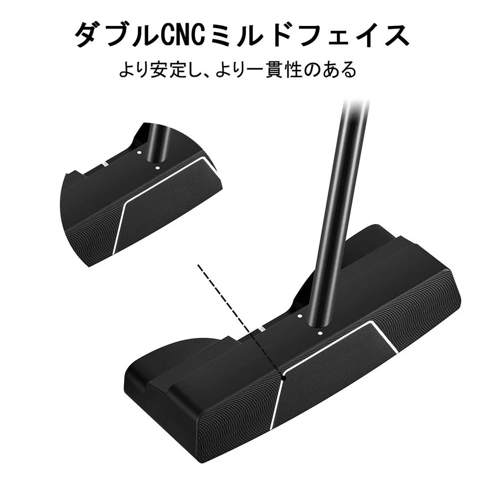 MAZEL Stand Up Golf Putter, Standing Alone Putter, Ultra Low Center of Gravity, - Image 4 of 4