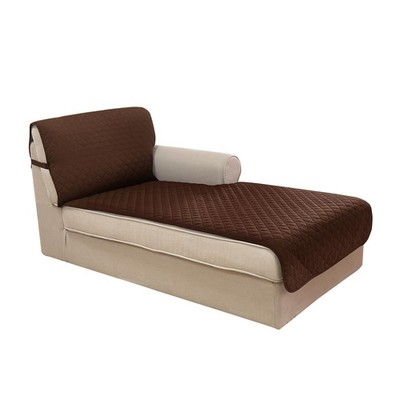 U-NICE HOME Sectional Couch Cover for Dogs Chaise Lounge Reversible Sofa Cove...