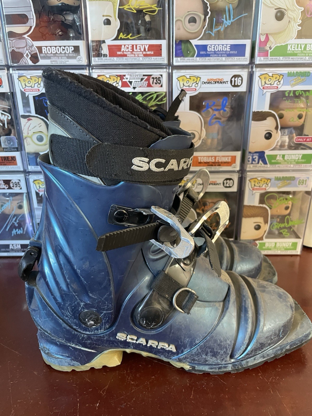 SALOMON Scarponi da sci uomo Scarpa Terminator T2 taglia 10 suola graffiata ma buona