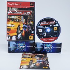 Midnight Club Street Racing PS2 CIB W/ Manual - PlayStation 2