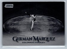 2019 Stadium Club #260 German Marquez Black and White