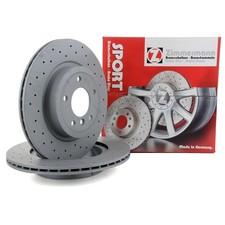 Zimmermann SPORT Bremsscheiben Satz Ø 324mm für BMW Z4 E89 sDrive35i / is hinten