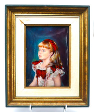TABLEAU, PLAQUE EMAILLEE, EMAIL DE LIMOGES, SIGNE CAMILLE FAURE (1874/1956)