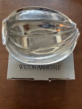 Wilton Armetale Pewter Banana Large Serving Bowl Made in the USA