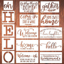Welcome Stencils for Painting 12  Oh Hello Stencils Welcome-Ish Stencil Gather P