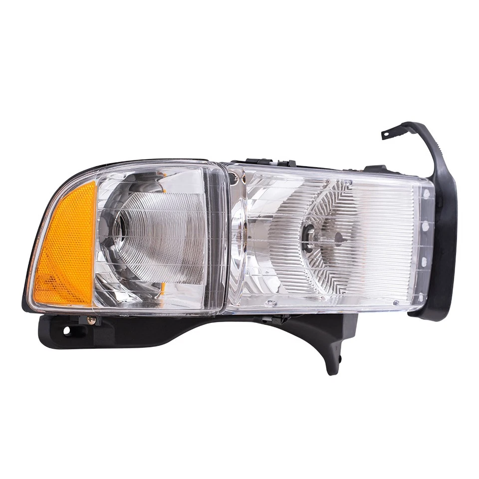 Faro compatible con Ram 1500 1999-2001 con equipamiento deportivo con juego de luces de esquina Foto 3 de 4