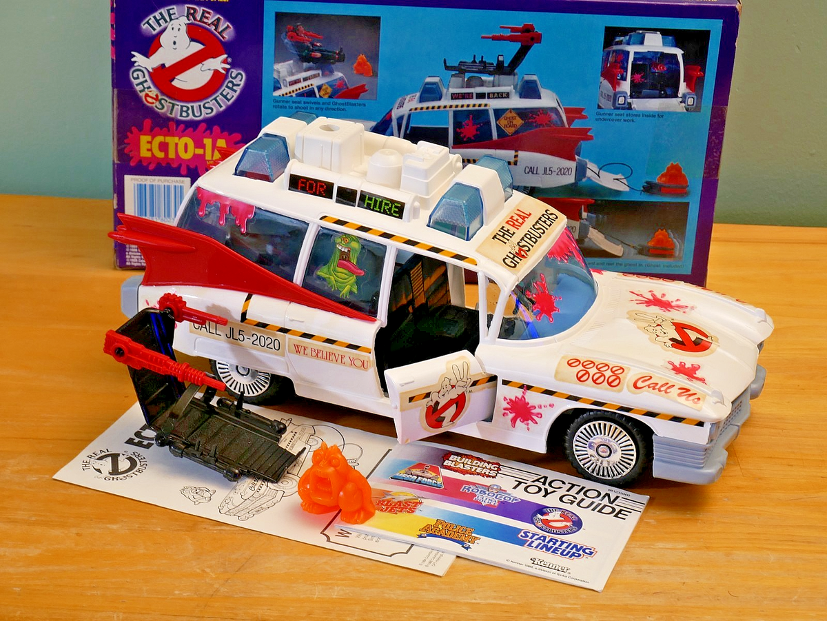 Vintage The Real Ghostbusters ECTO-1A Vehicle by Kenner | eBay