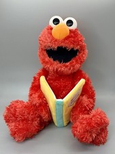 Sesame Street Gund Talking Elmo 15" Nursery Rhyme Plush Works