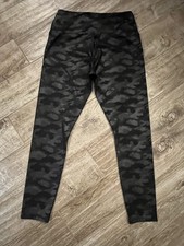 Simply Vera Vera Wang Camo Print High Waist Shaping Leggings Women's Size L