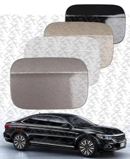 Fuel Gas Tank Door Cover Caps Filler Lid Cover Fit for VW Passat 2011-2018