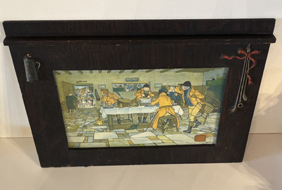1900 Cecil Aldin Fallowfield Hunt ''The Breakfast at the Three Pigeons'' ++ Frame