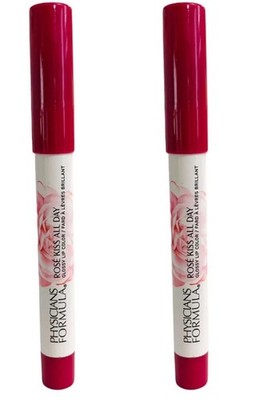Physicians Formula Rosé Kiss All Day Velvet Lip Color, Blushing Mauve Lot Of 2