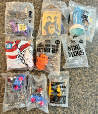 Lot of 9 Vintage BURGER KING, Sonic, AW KIDS MEAL TOYS New in Package Sealed