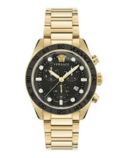 Versace Mens  IP Yellow Gold 43mm Bracelet Fashion Watch