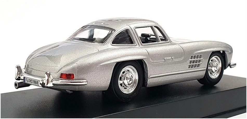 High Speed 1/43 Scale 43KFB16S - 1954 Mercedes Benz 300SL Wing Dr - Silver - Image 2 of 4